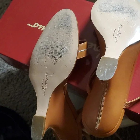 Vintage Authentic Salvatore Ferragamo Wedges - Picture 5 of 8